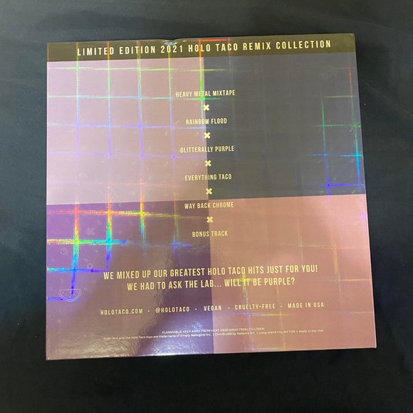 Holo Taco 2nd Anniversary Limited Edition Remix 2021 Collection Box - Picture 3 of 3
